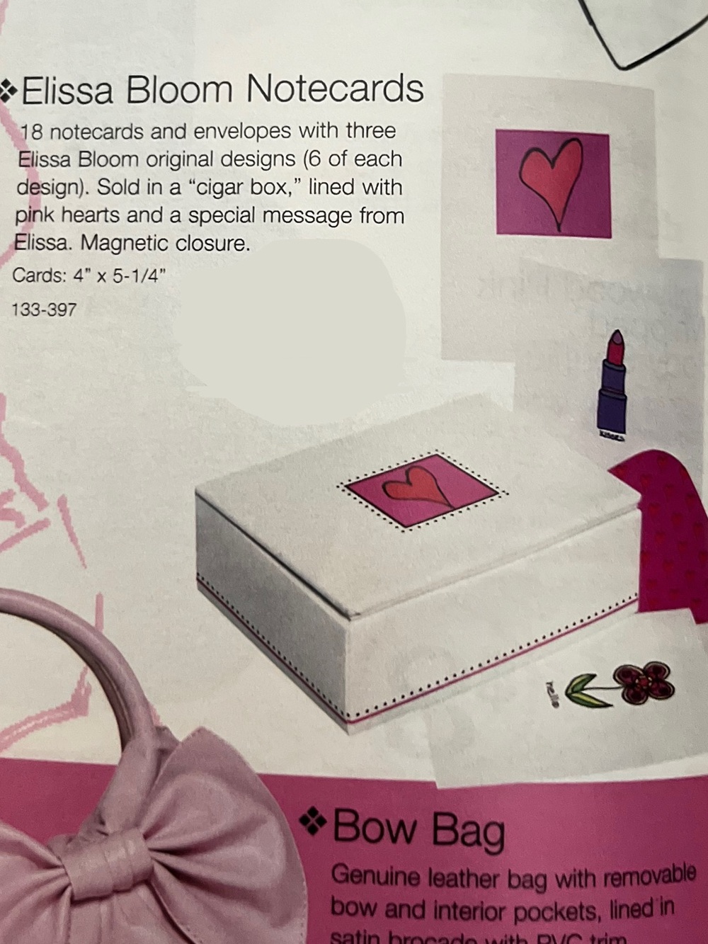 mark. Vintage Elissa Bloom Notecards Envelopes Set with Box Y2K Avon RARE